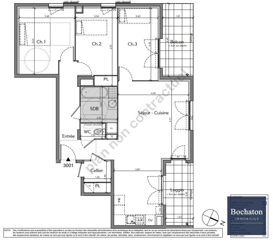 Vente Appartement à Douvaine 4 pièces