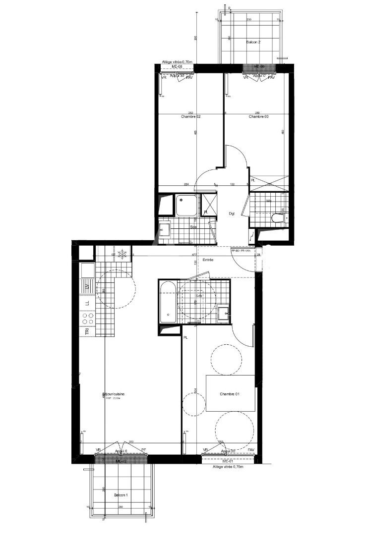 Vente Appartement à Saint-Cyr-l'École 4 pièces