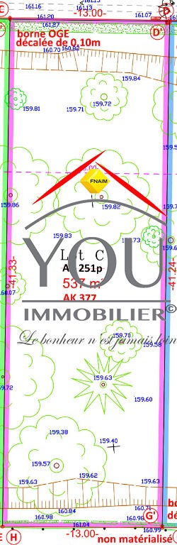 Vente Terrain à Chambly 0 pièce