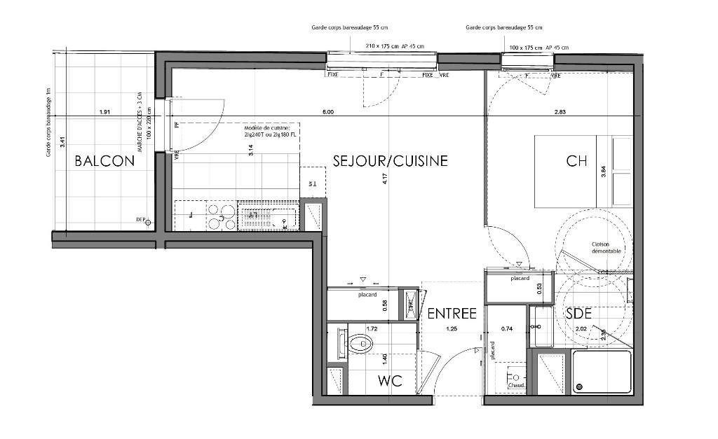 Vente Appartement à Rennes 2 pièces