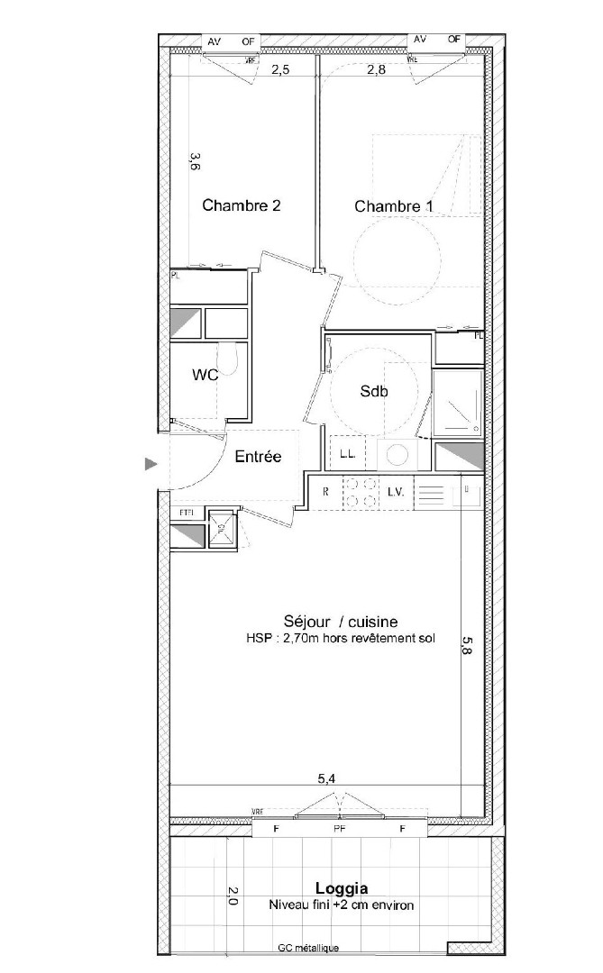 Vente Appartement à Nantes 3 pièces