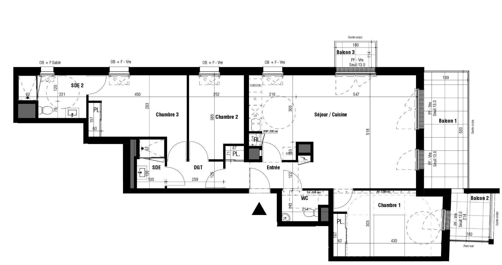 Vente Appartement à Saint-Nazaire 4 pièces