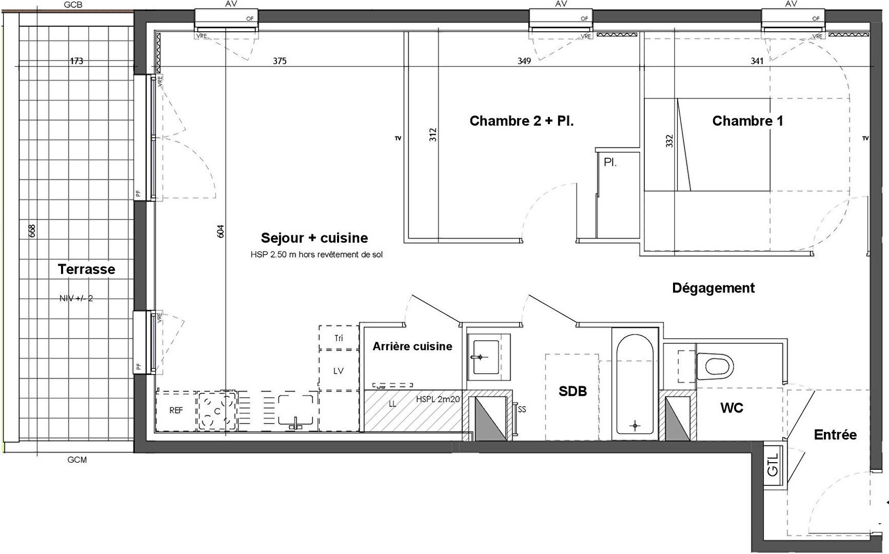 Vente Appartement à Rennes 3 pièces