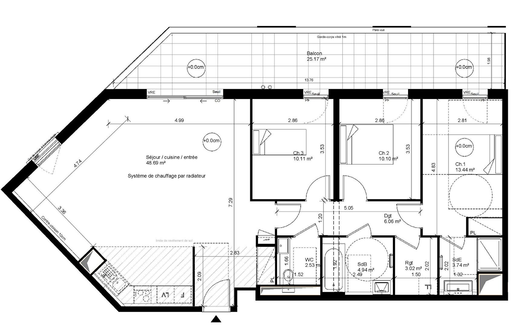 Vente Appartement à Nantes 4 pièces