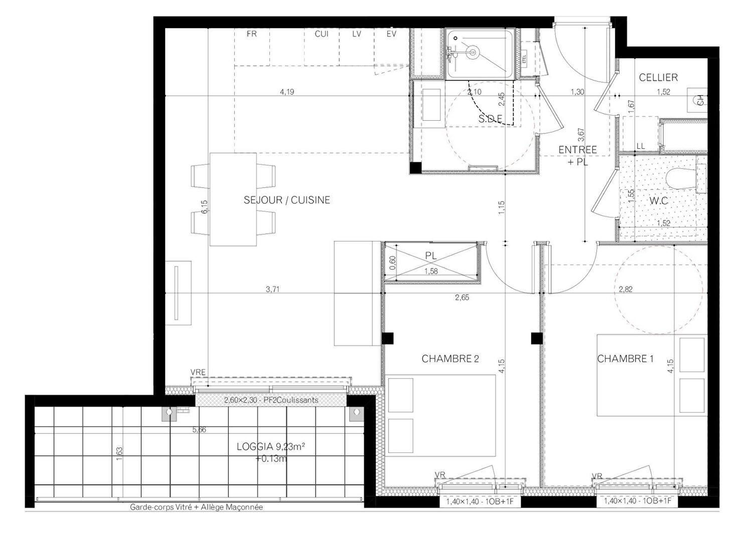 Vente Appartement à Vitré 3 pièces