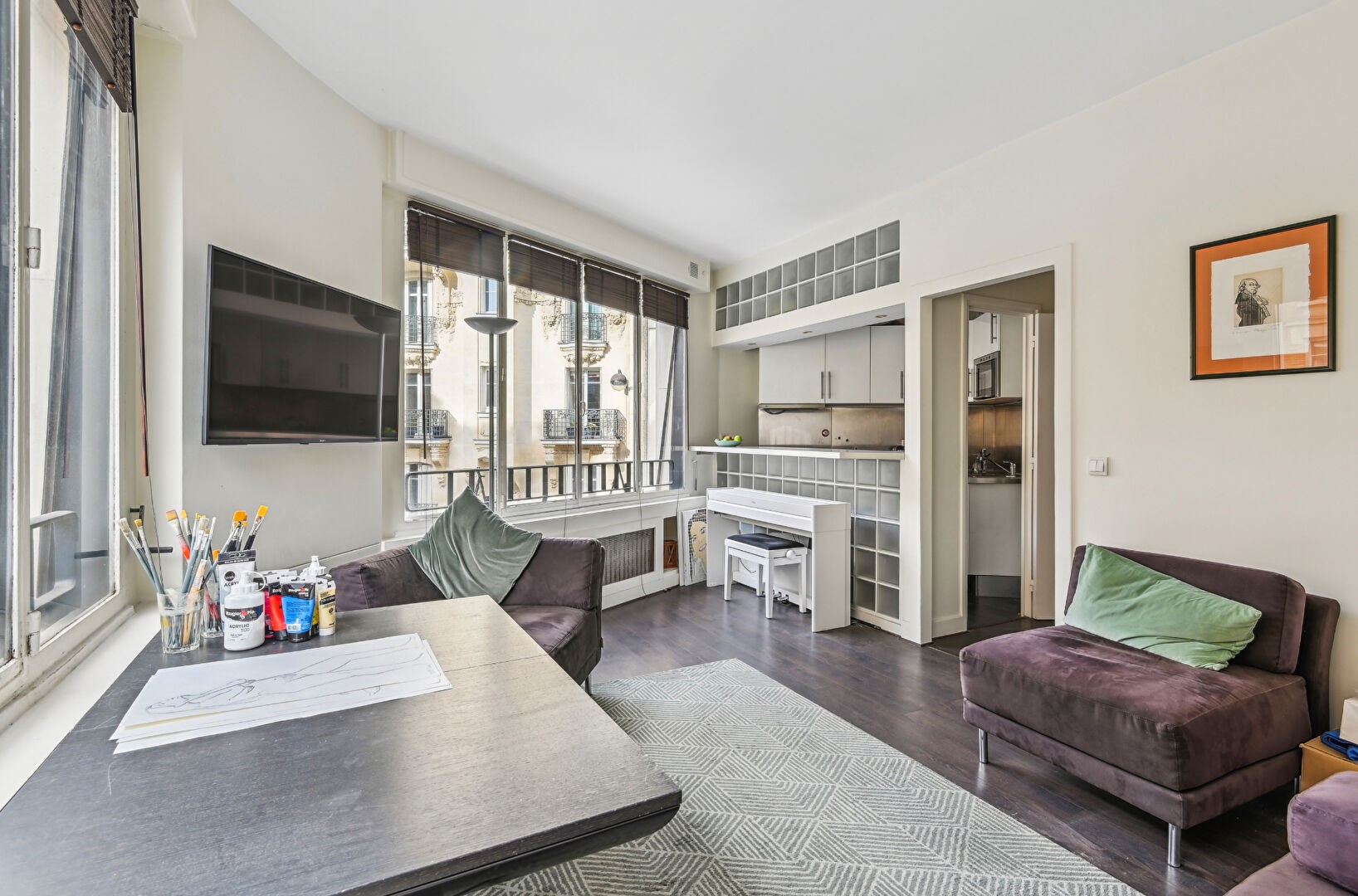 Vente Appartement à Paris Passy 16e arrondissement 2 pièces