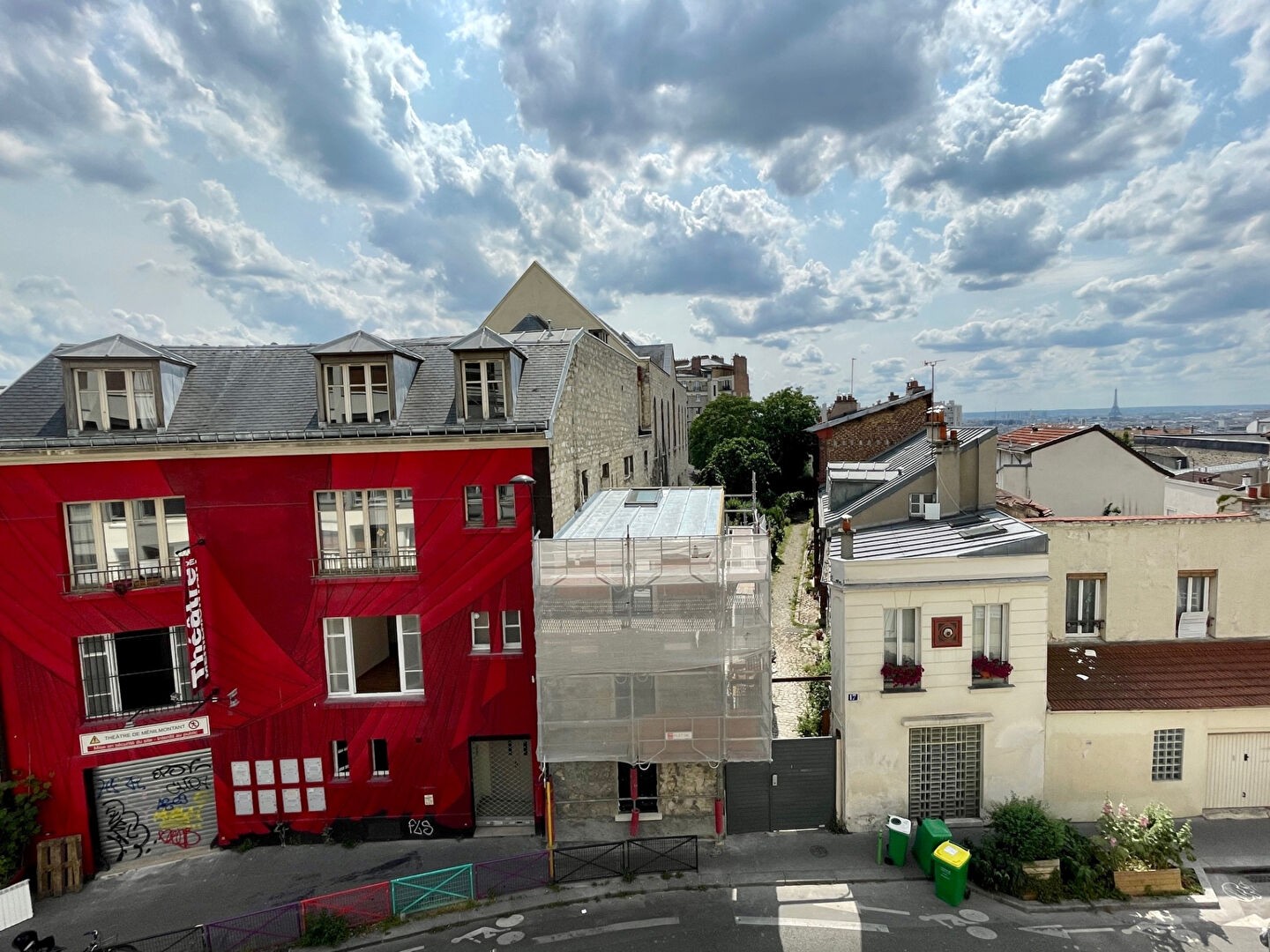 Vente Appartement à Paris Ménilmontant 20e arrondissement 3 pièces