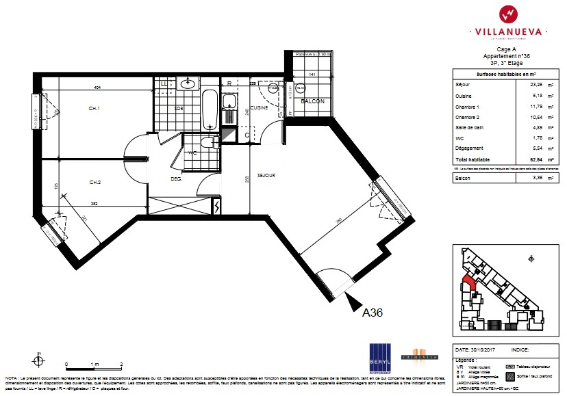 Vente Appartement à Saint-Denis 3 pièces