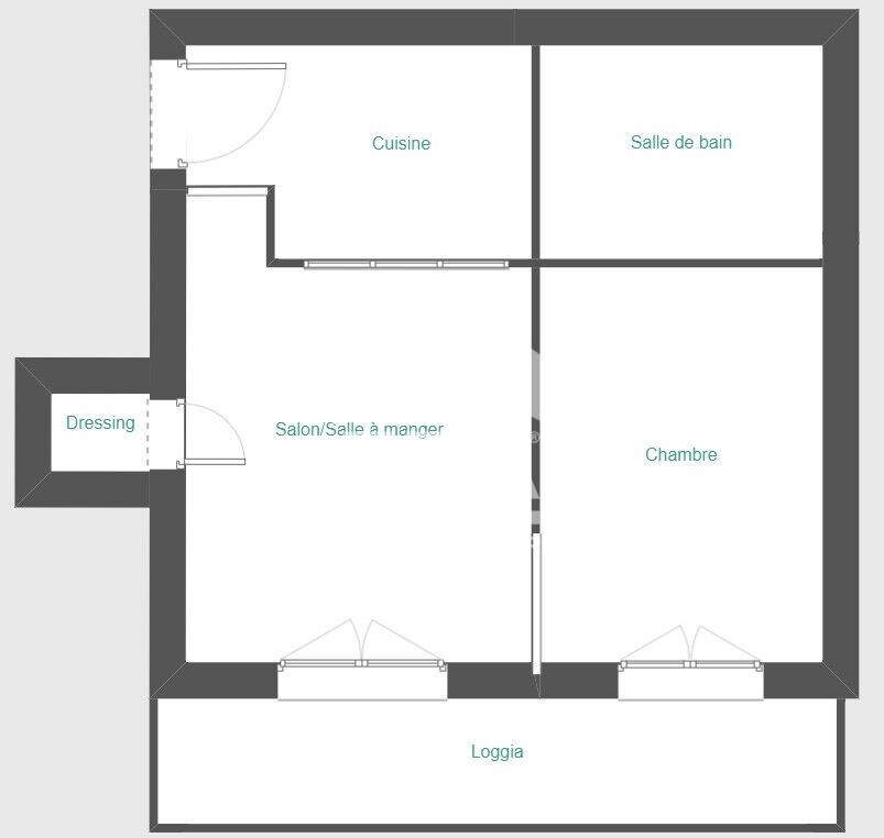 Vente Appartement à Levallois-Perret 2 pièces