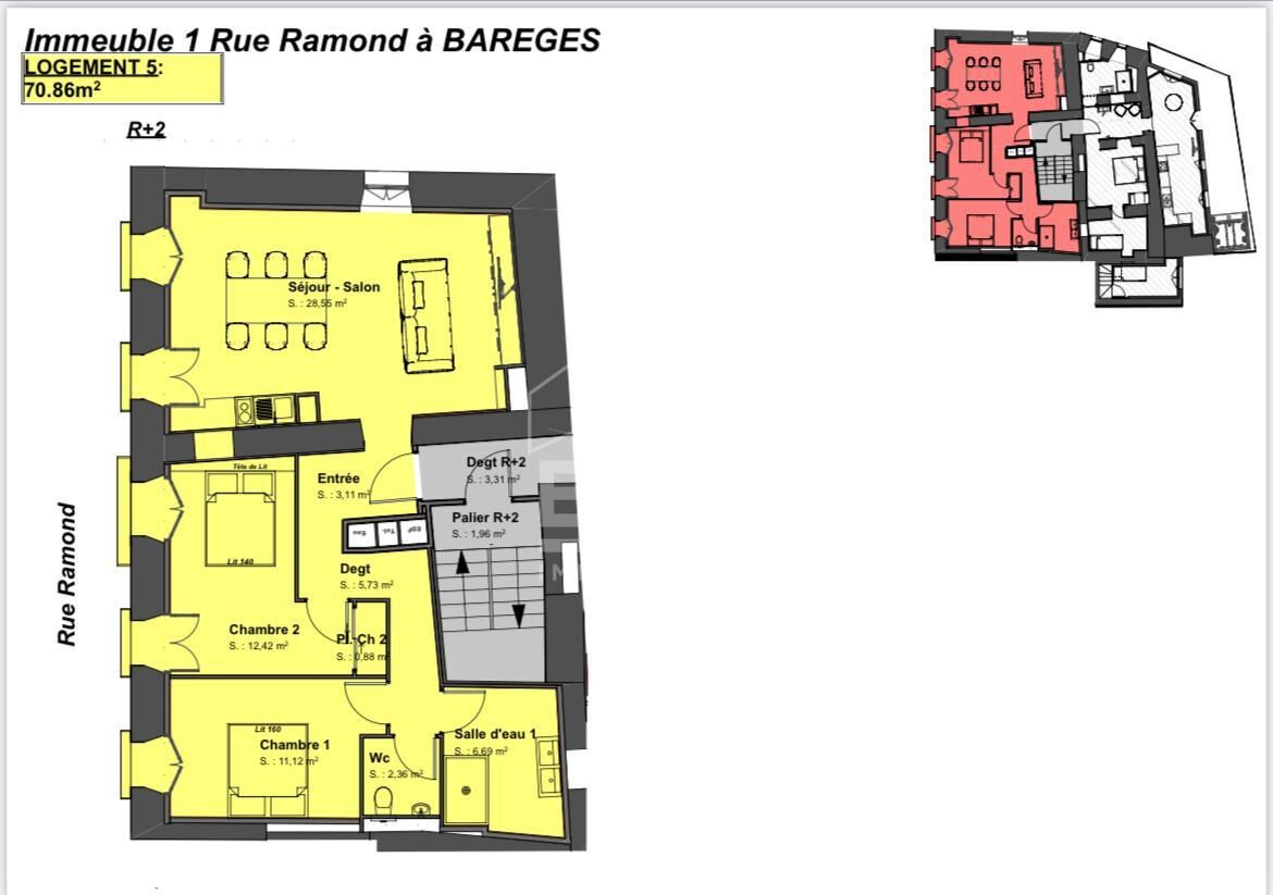 Vente Appartement à Barèges 3 pièces