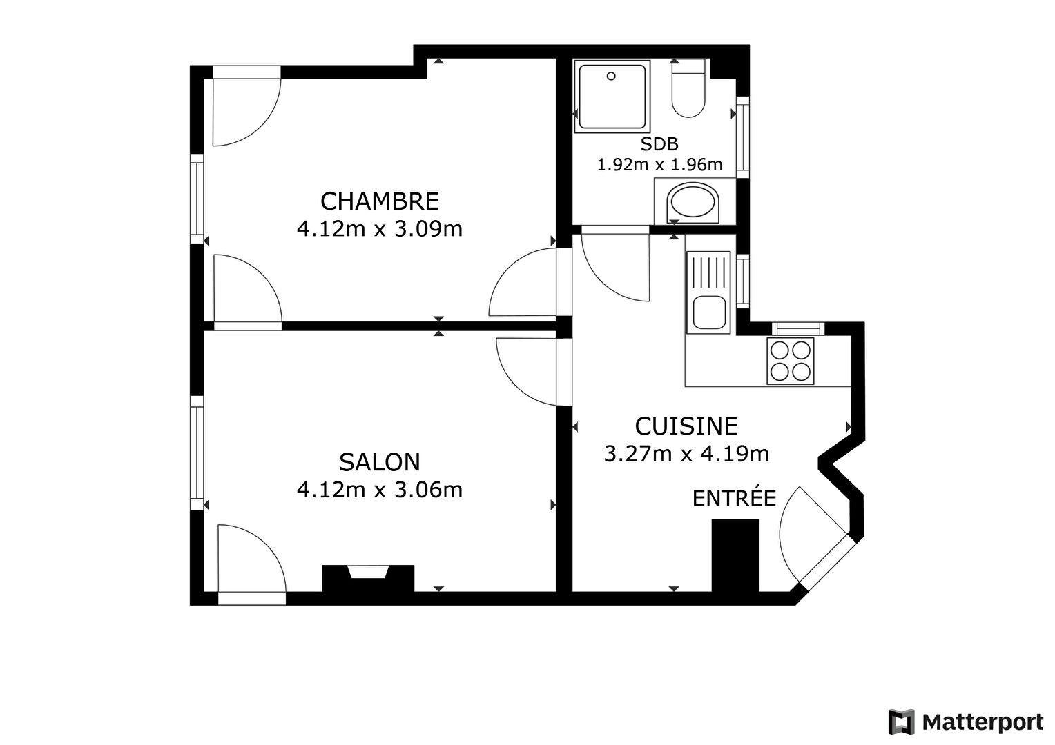 Vente Appartement à Paris Batignolles-Monceaux 17e arrondissement 2 pièces