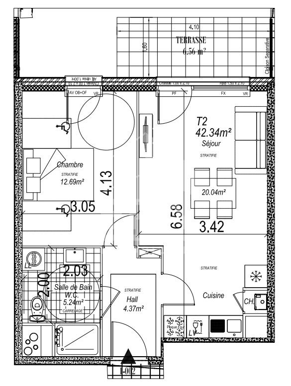 Vente Appartement à Camiers 2 pièces