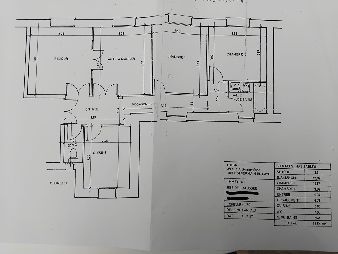 Vente Appartement à Paris Observatoire 14e arrondissement 4 pièces