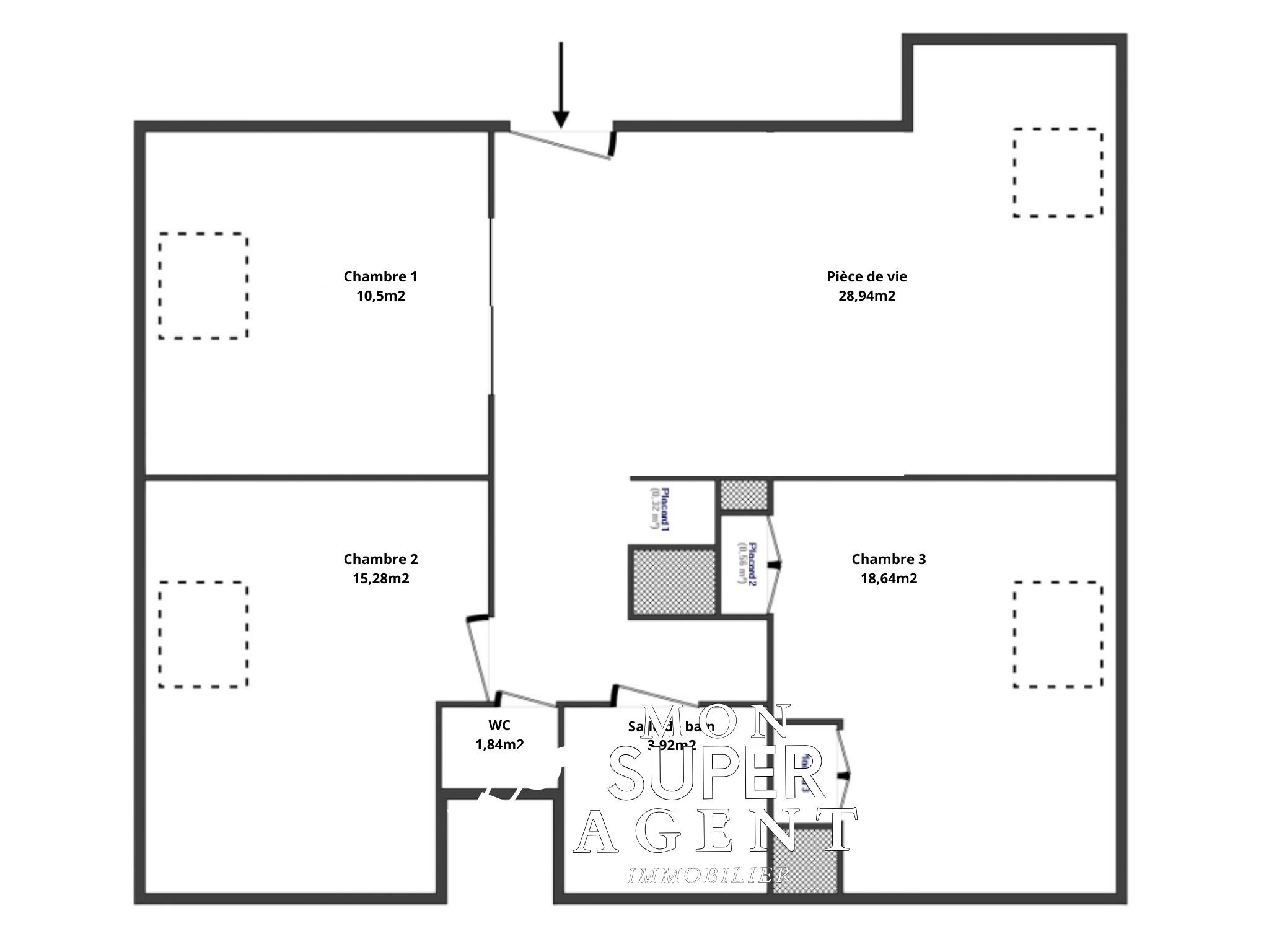 Vente Appartement à Melun 4 pièces