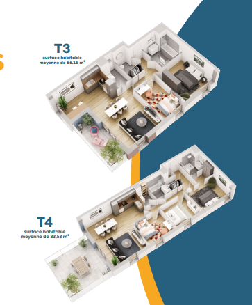 Vente Appartement à Seclin 4 pièces