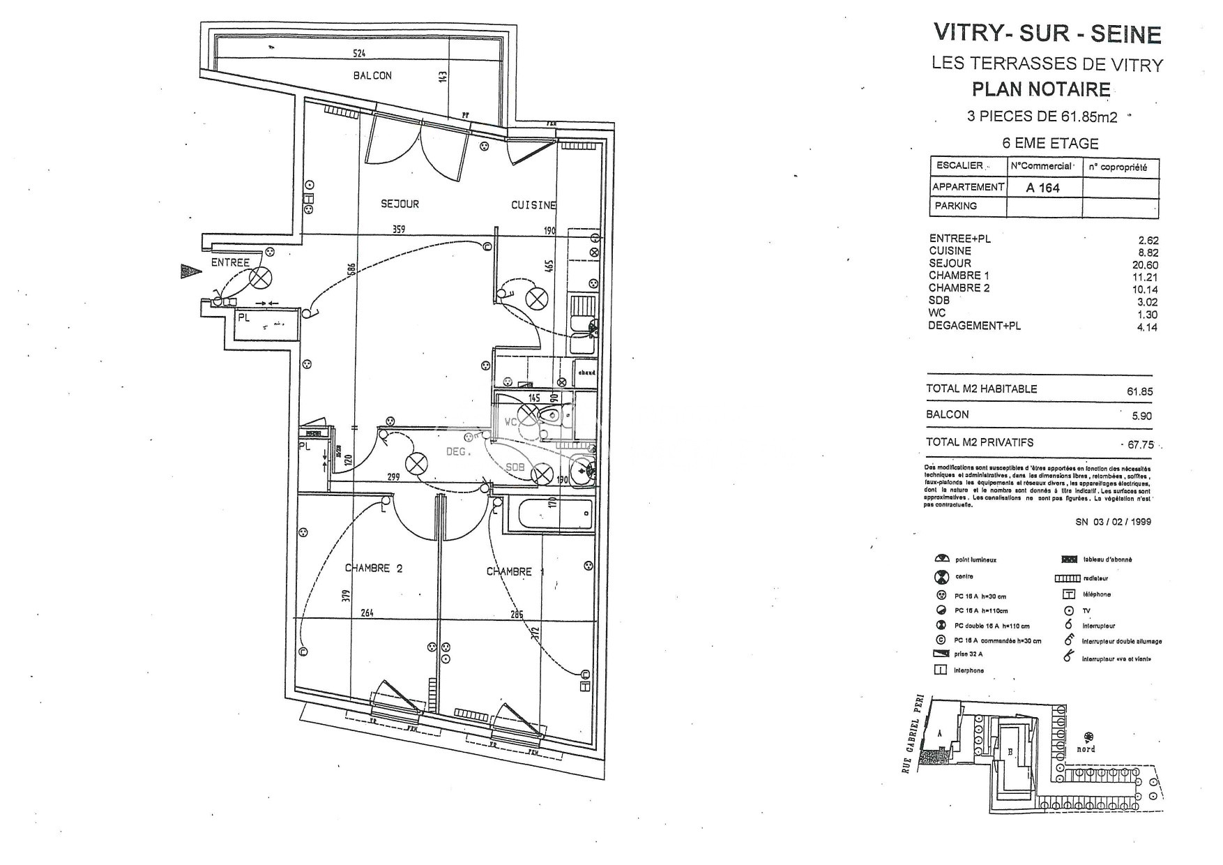 Vente Appartement à Vitry-sur-Seine 3 pièces