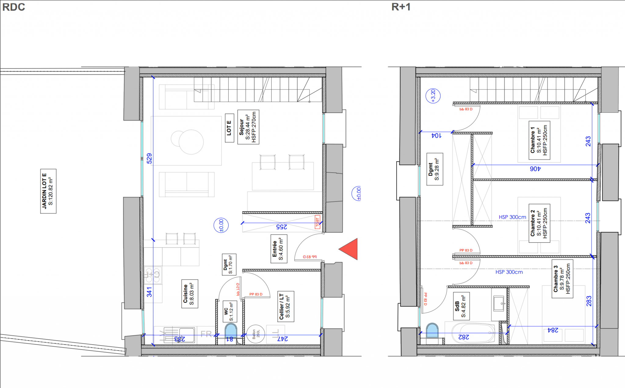 Vente Appartement à Pont-Évêque 4 pièces