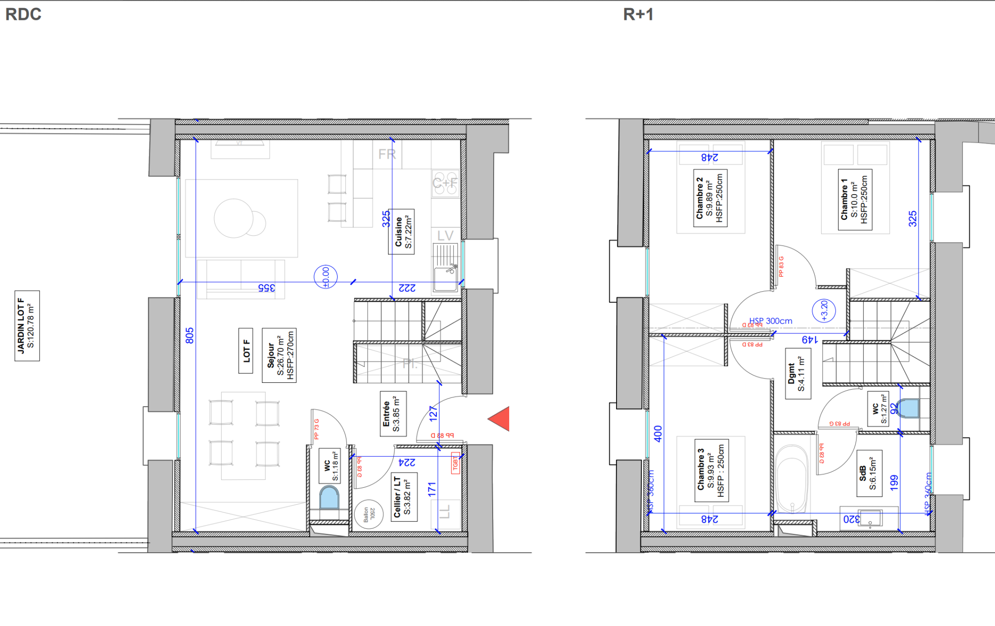 Vente Appartement à Pont-Évêque 4 pièces