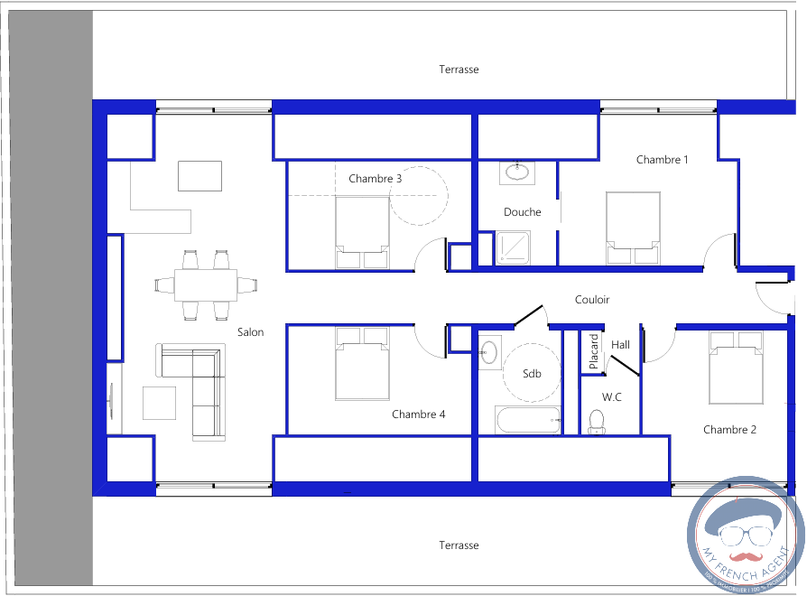 Vente Appartement à Amboise 5 pièces