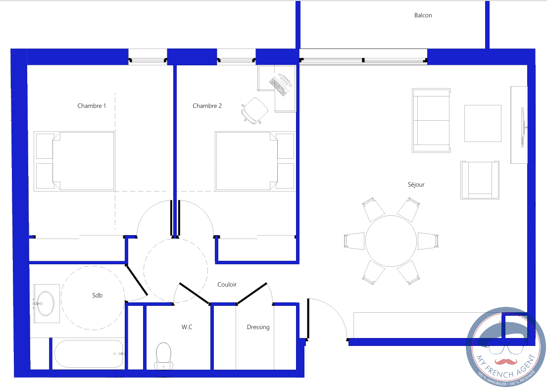 Vente Appartement à Amboise 3 pièces