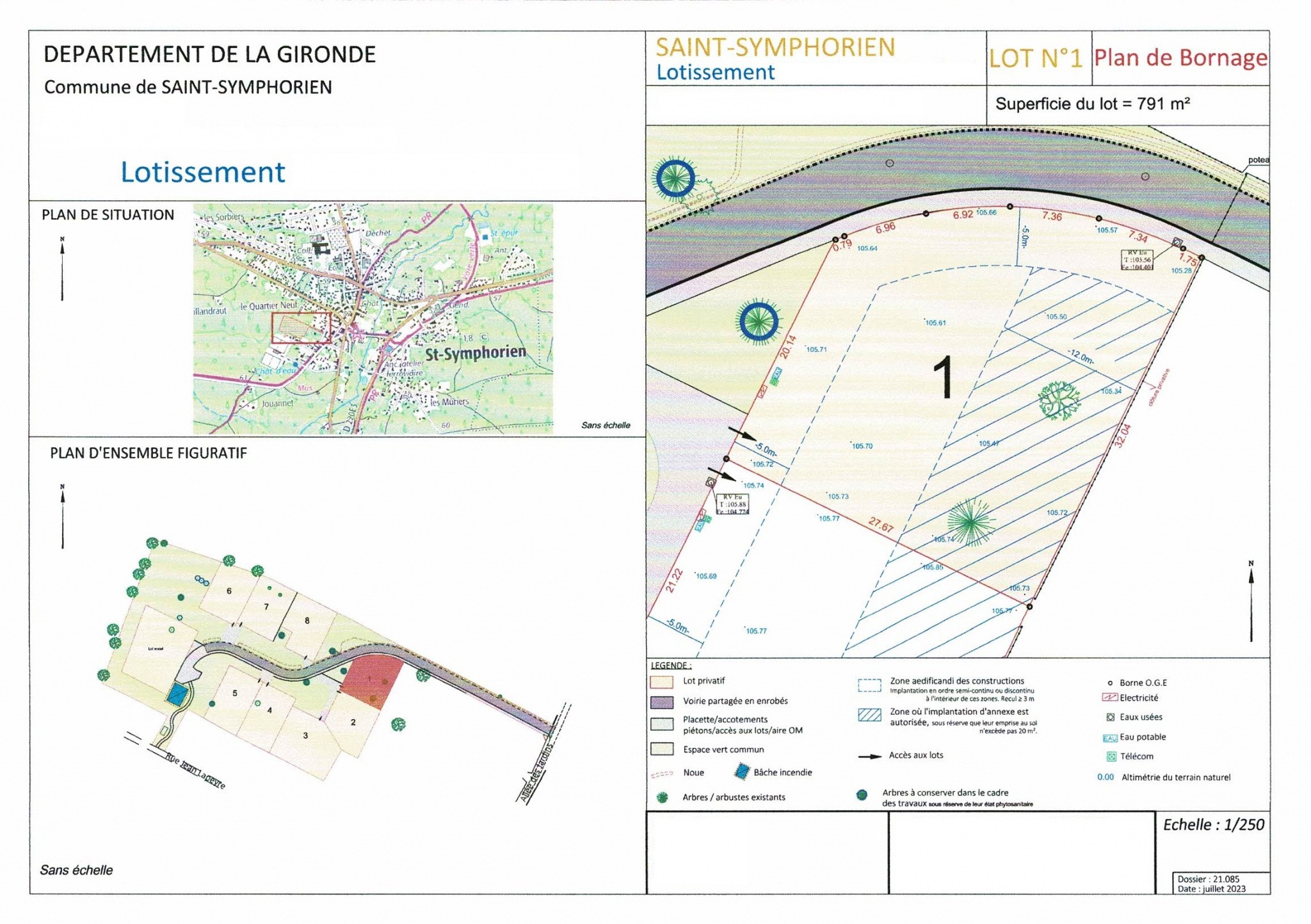 Vente Terrain à Saint-Symphorien 0 pièce