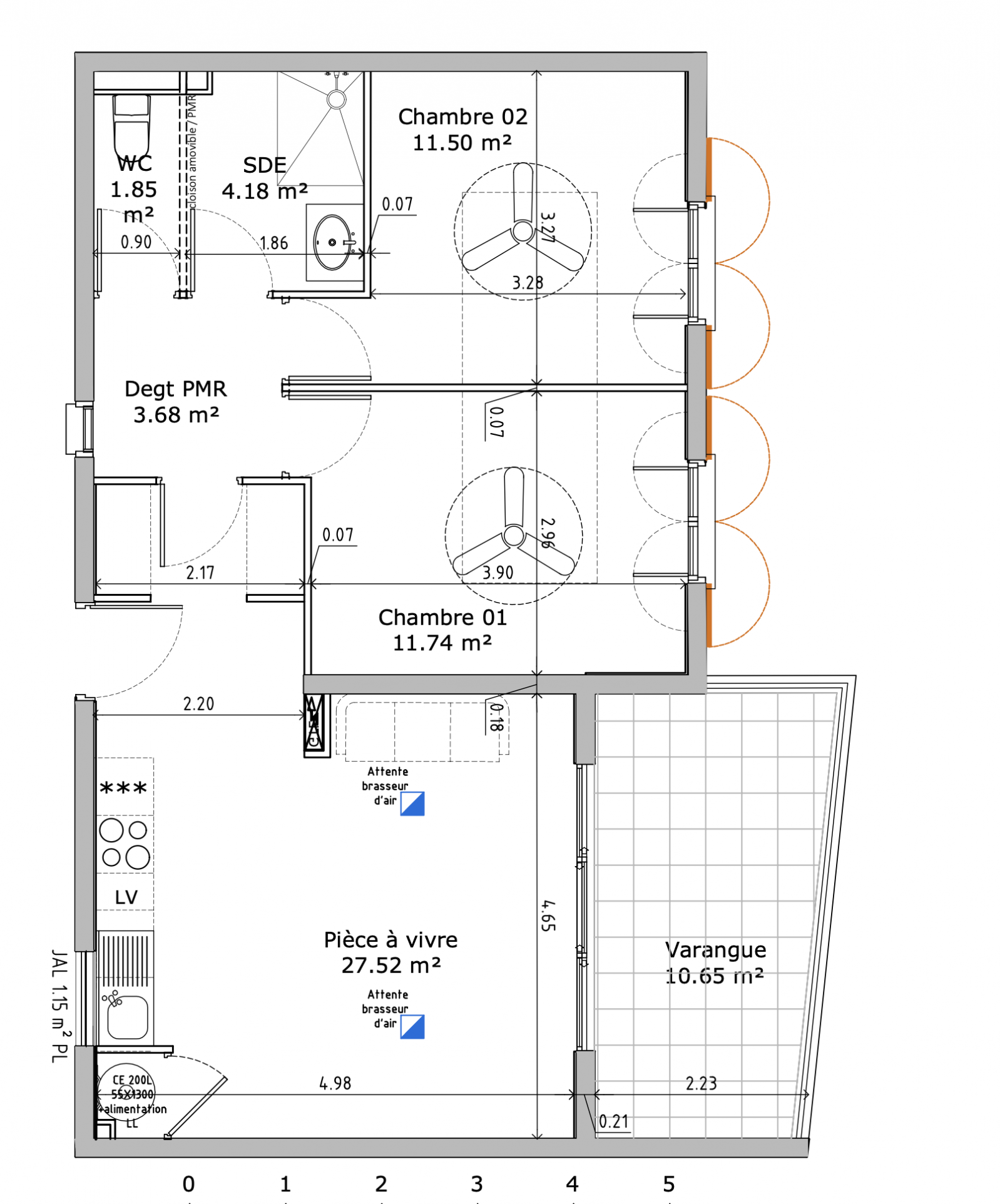 Vente Appartement à Sainte-Marie 2 pièces