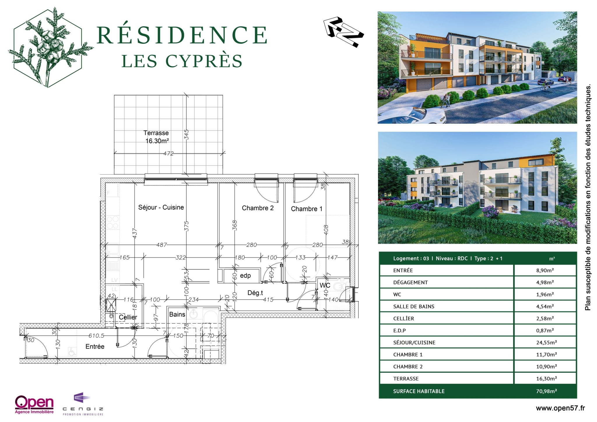 Vente Appartement à Aumetz 3 pièces