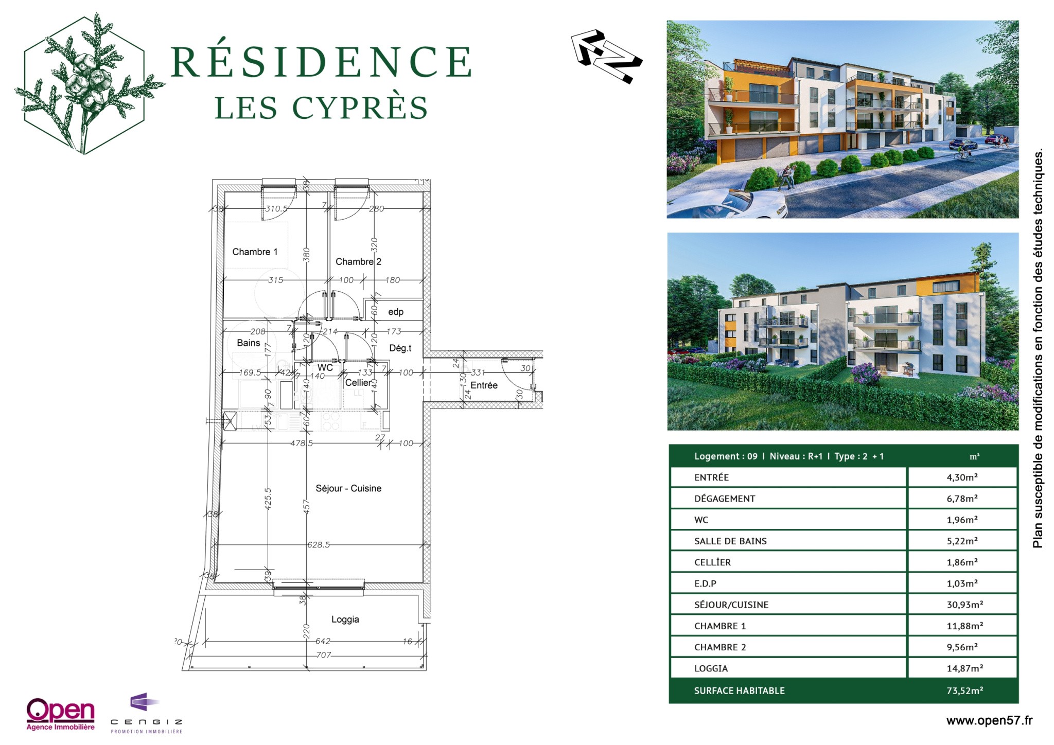 Vente Appartement à Aumetz 3 pièces