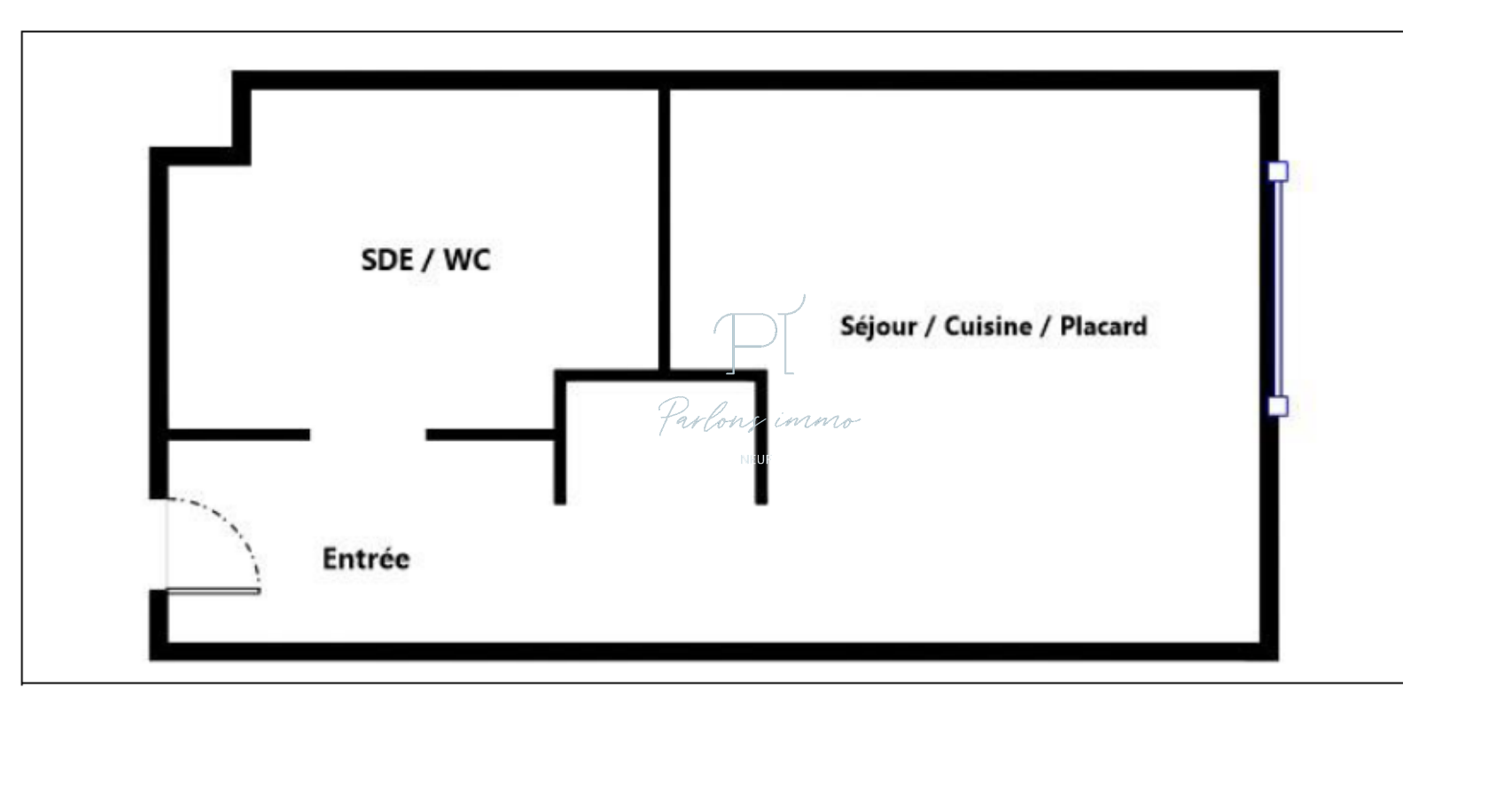 Vente Appartement à Cachan 1 pièce