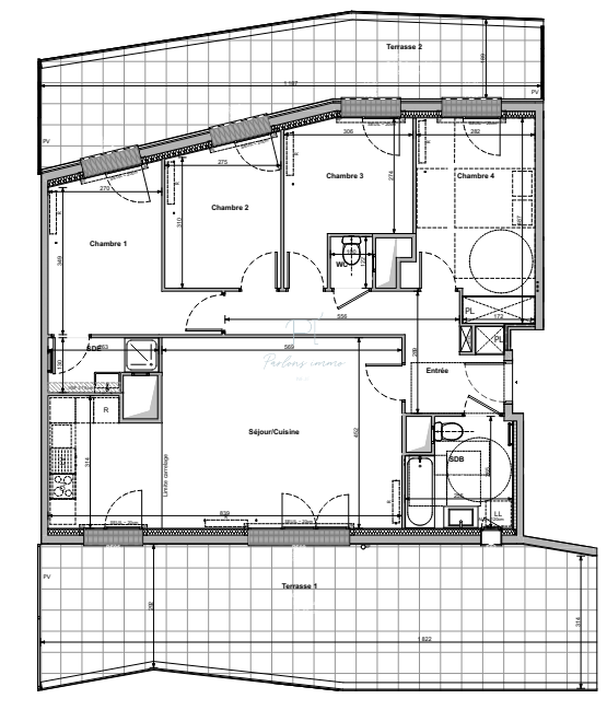 Vente Appartement à Rueil-Malmaison 5 pièces