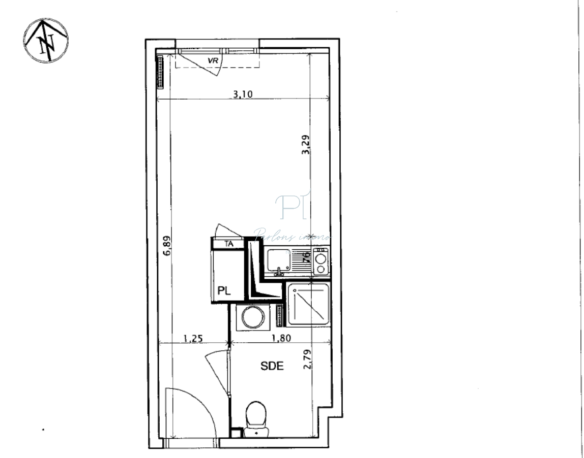 Vente Appartement à Cachan 1 pièce