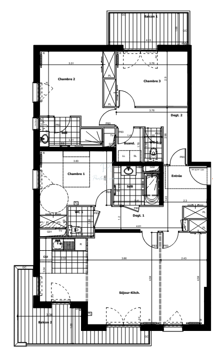 Vente Appartement à Rueil-Malmaison 2 pièces