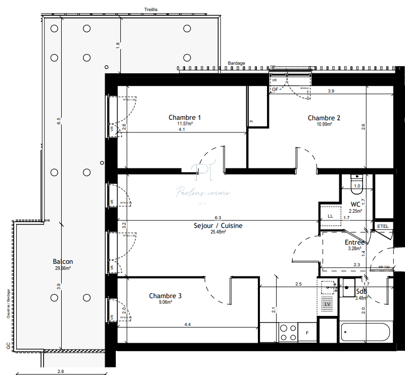 Vente Appartement à Vigneux-sur-Seine 4 pièces