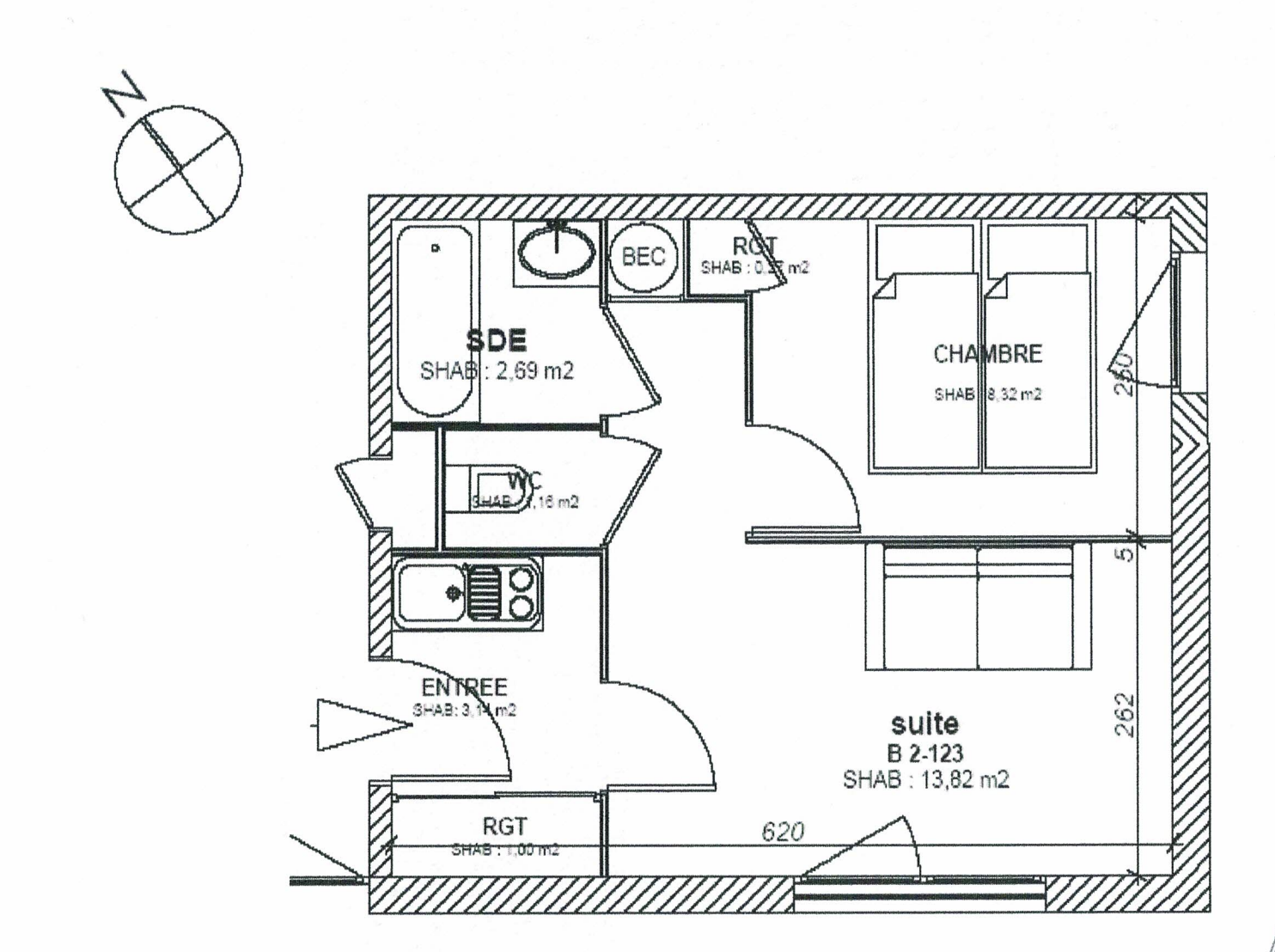 Vente Appartement à Andilly 2 pièces