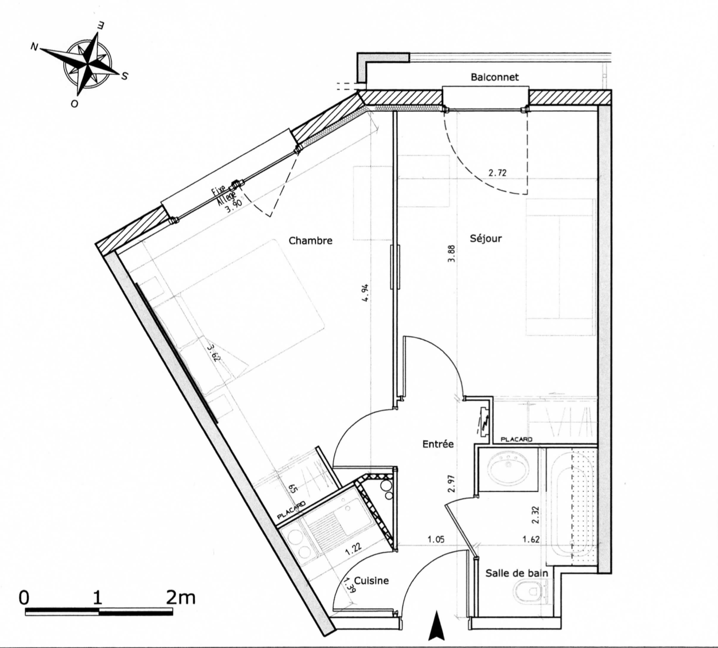 Vente Appartement à Illkirch-Graffenstaden 2 pièces