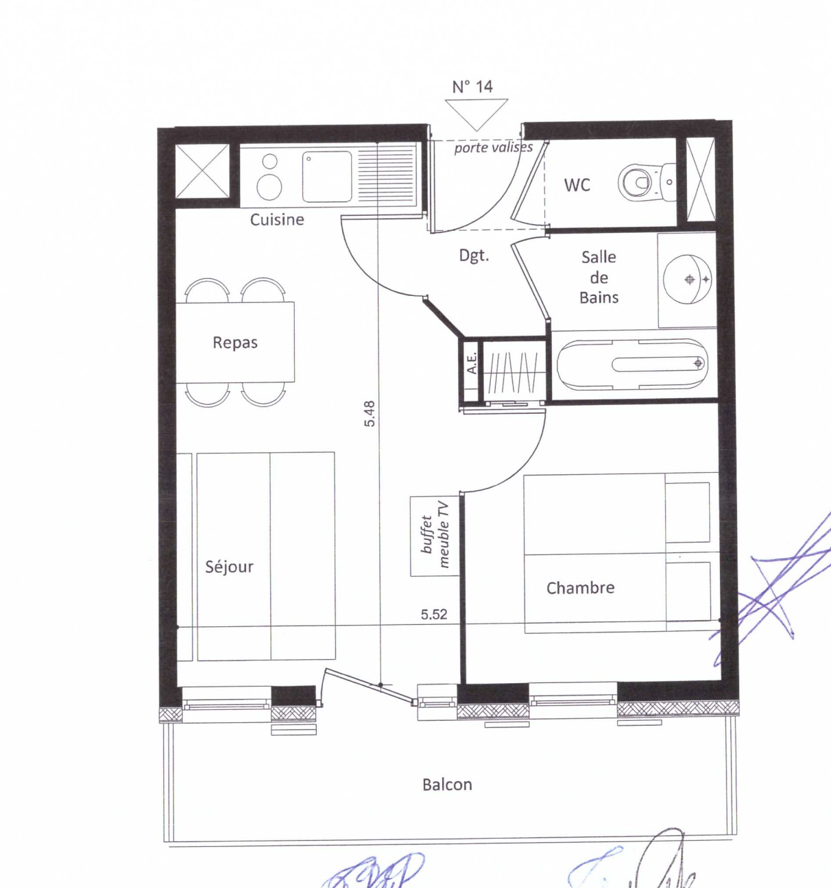 Vente Appartement à Châtel 2 pièces