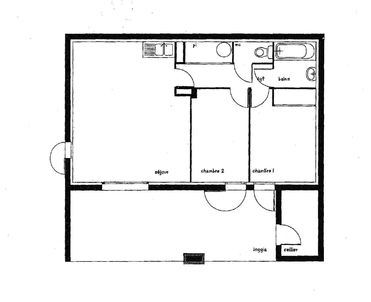 Vente Appartement à Salavas 3 pièces