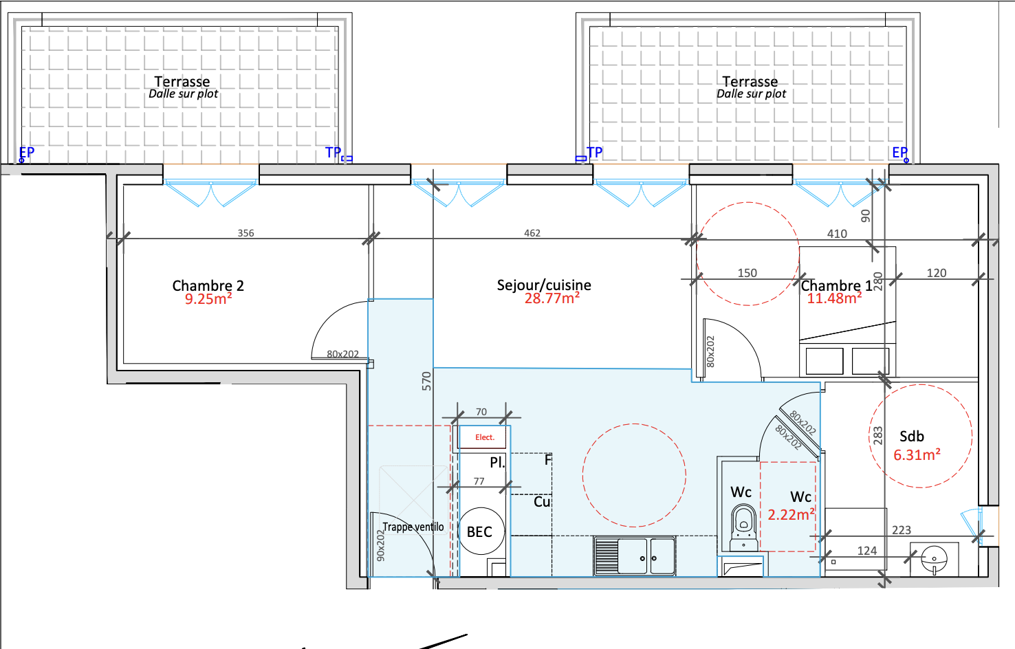 Vente Appartement à Pégomas 3 pièces