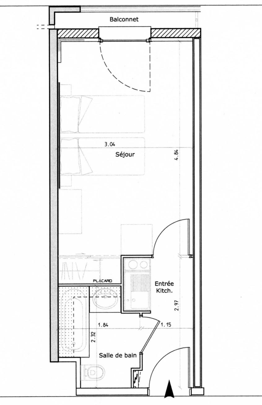 Vente Appartement à Illkirch-Graffenstaden 1 pièce