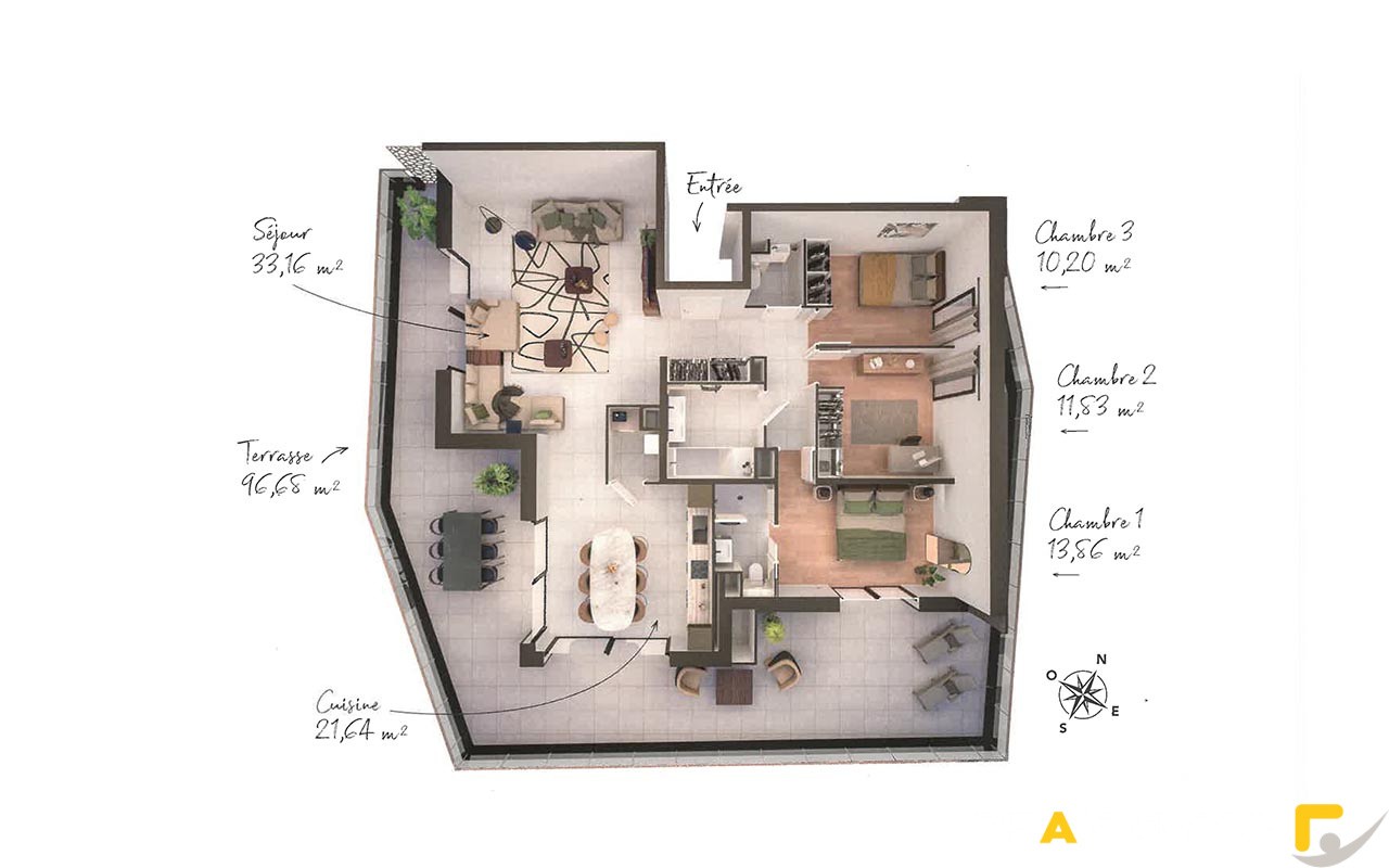 Vente Appartement à Annecy-le-Vieux 4 pièces