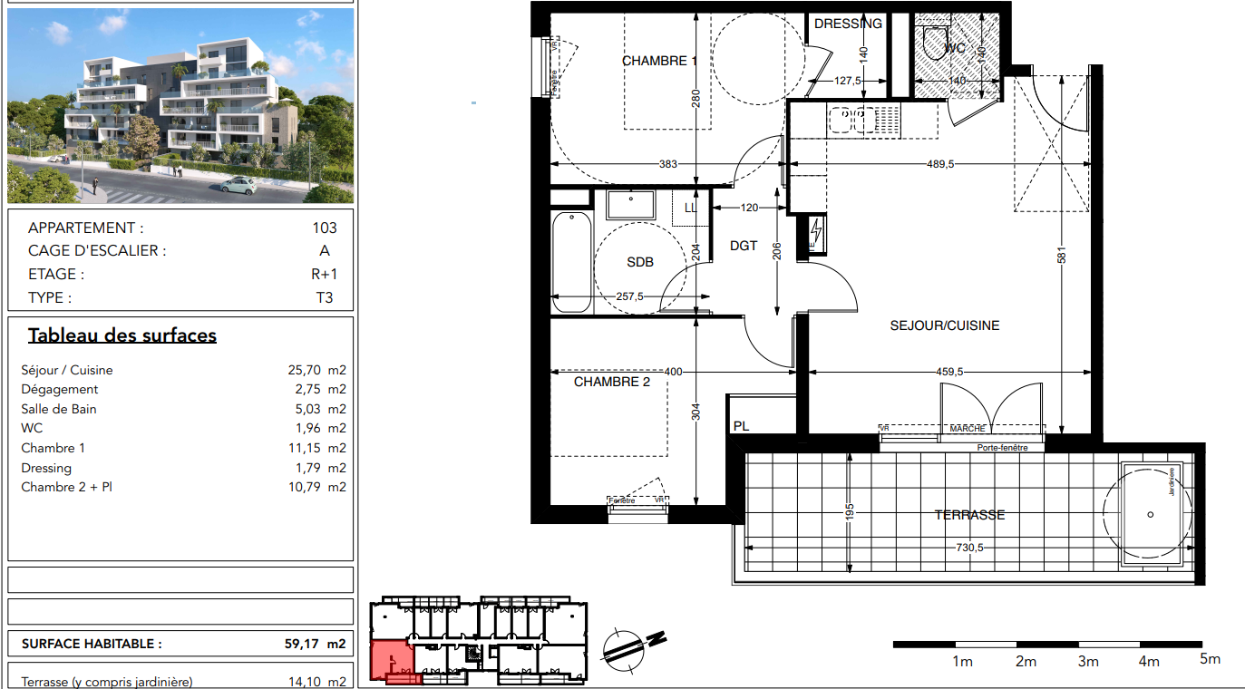 Vente Appartement à Montpellier 3 pièces