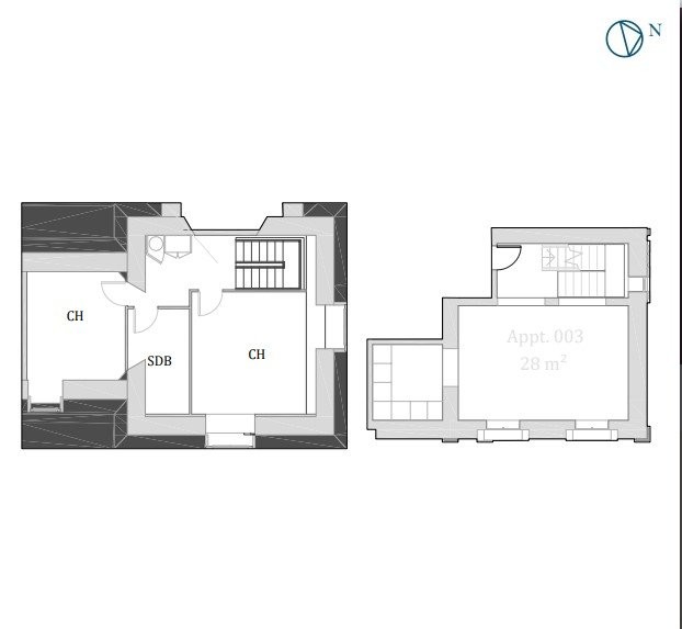 Vente Appartement à Beaumont-la-Ronce 3 pièces