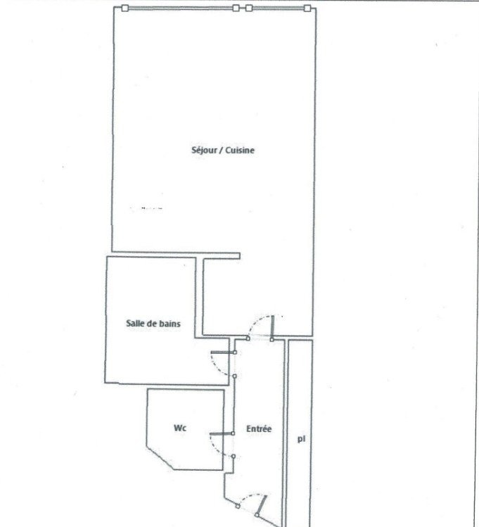 Vente Appartement à Paris Buttes-Chaumont 19e arrondissement 1 pièce