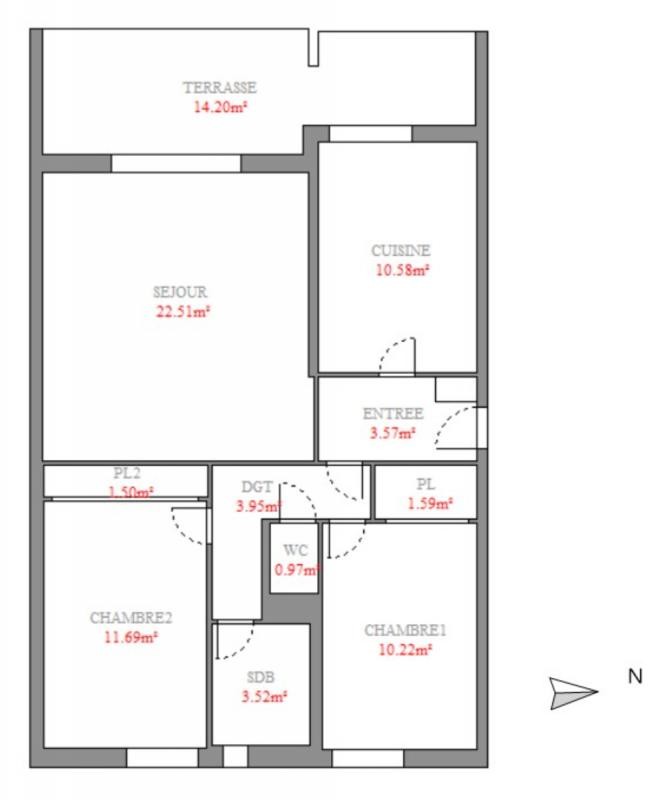 Vente Appartement à Cassis 3 pièces