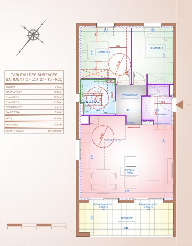 Vente Appartement à Borgo 4 pièces