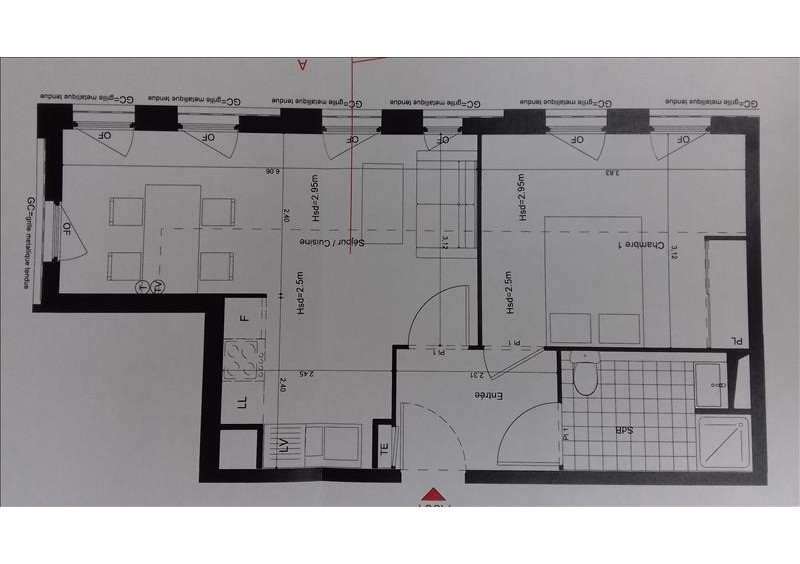 Location Appartement à Lille 2 pièces