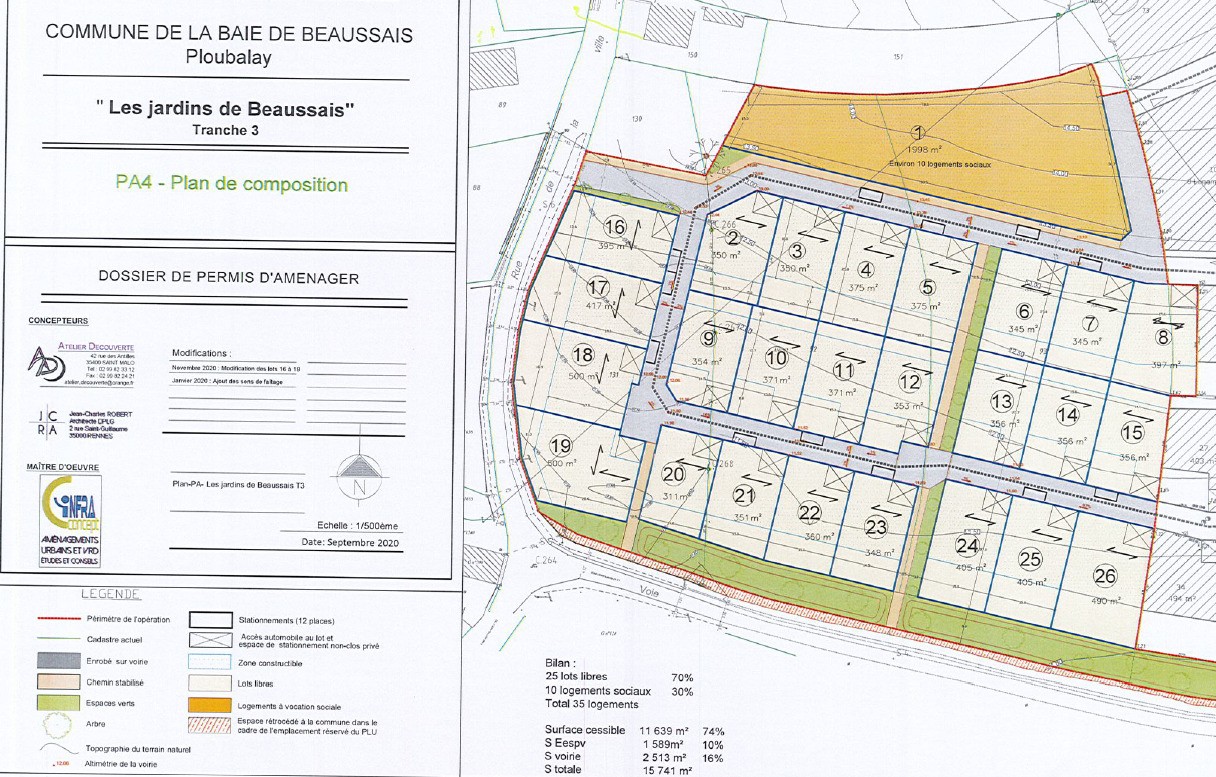 Vente Terrain à Ploubalay 0 pièce