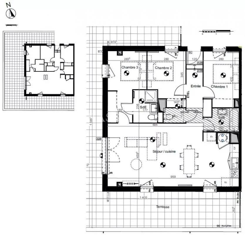 Vente Appartement à Carbon-Blanc 4 pièces