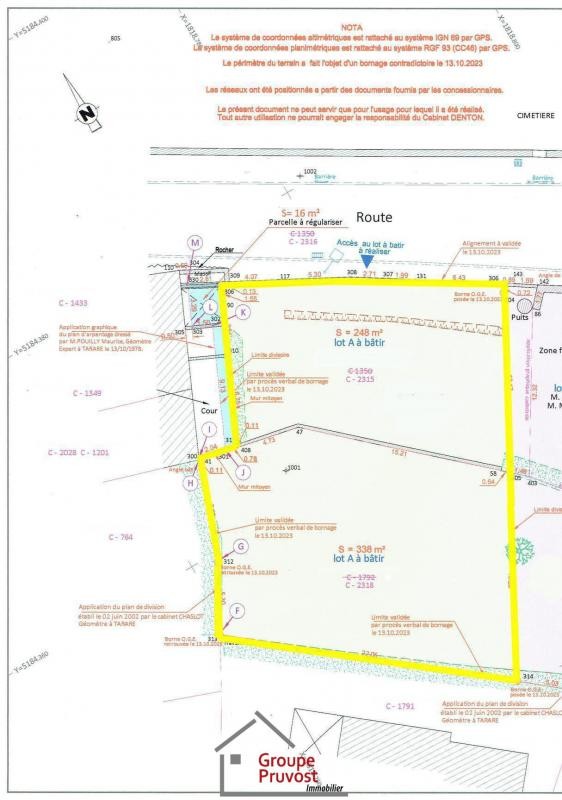 Vente Terrain à Saint-Romain-de-Popey 0 pièce