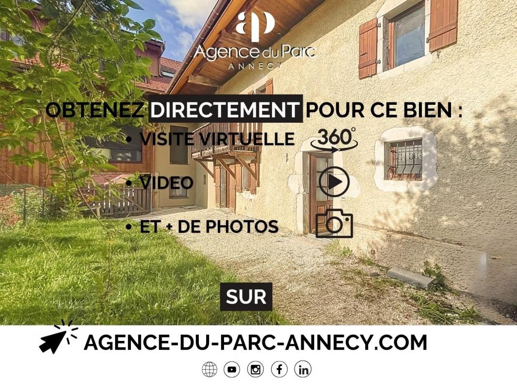 Vente Maison à Annecy-le-Vieux 5 pièces